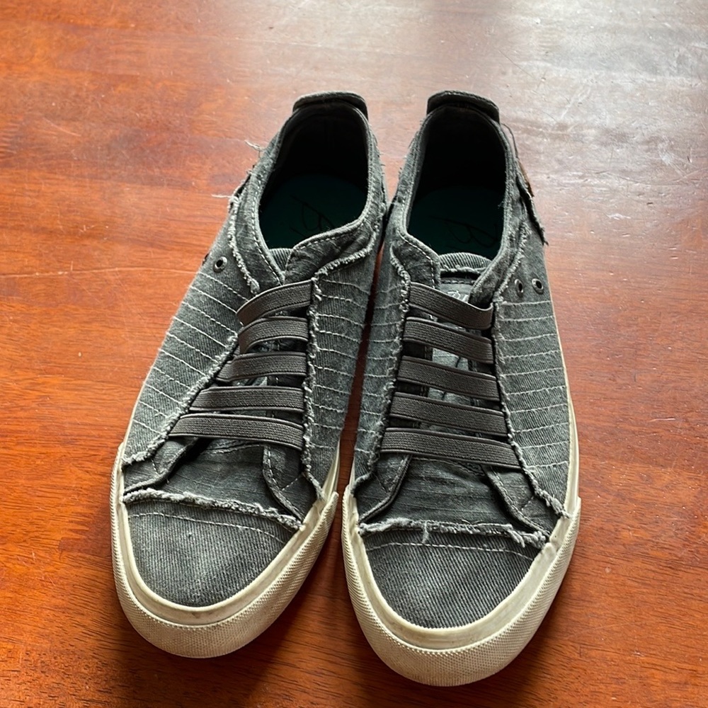 Cute grey sneakers